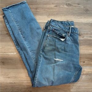 Old Navy Light Blue Distressed Jeans